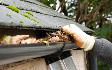 gutter cleaning Crowcroft, Worcestershire